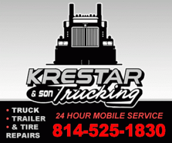 Krestar & Son Trucking LLC. Logo