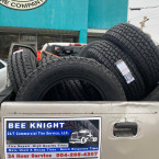 A photo of BEE KNIGHT 24/7 TIRE SERVICE LLC. in action.