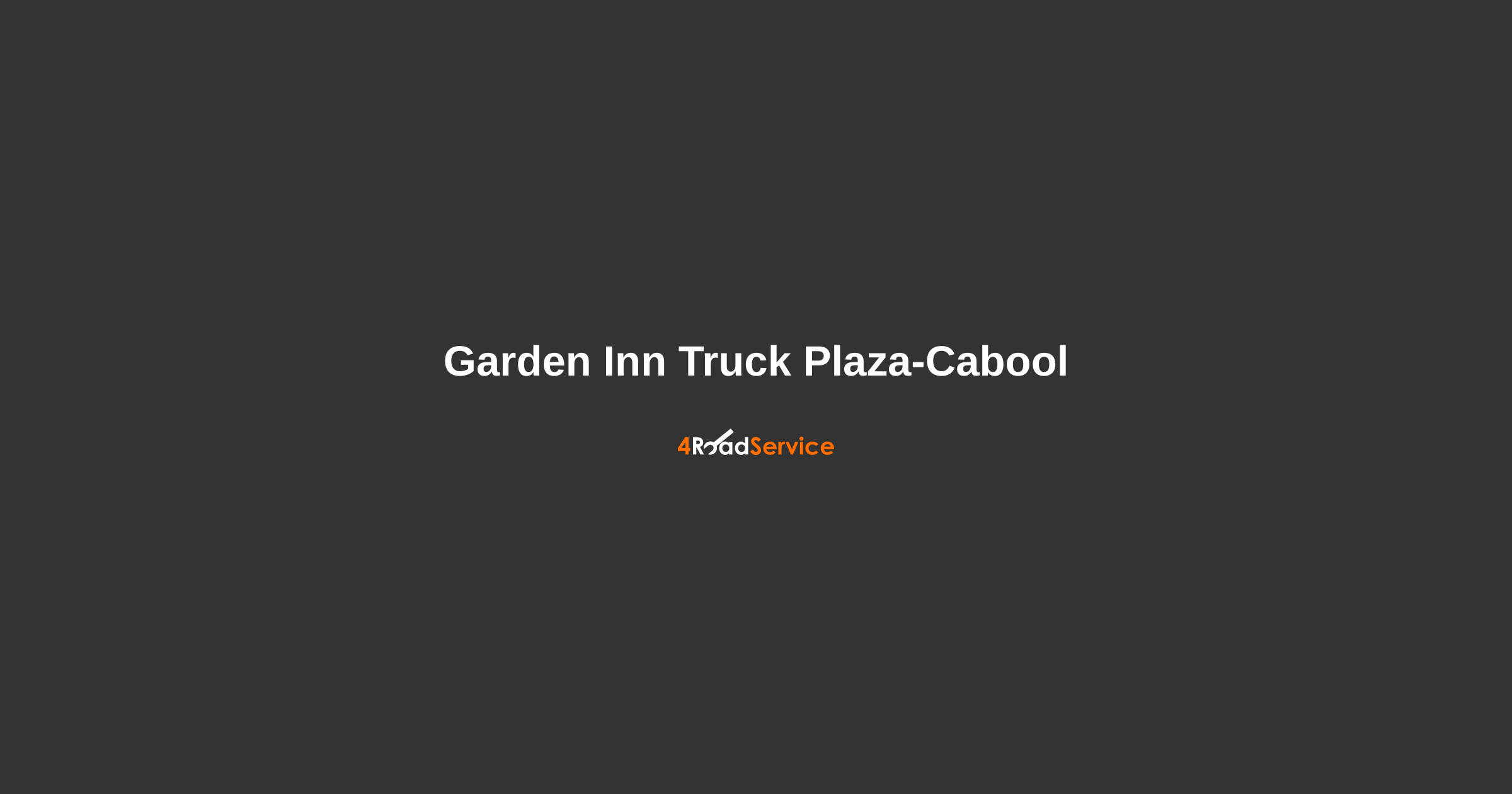 Garden Inn Truck Plaza in Cabool, MO ・ 4 Road Service