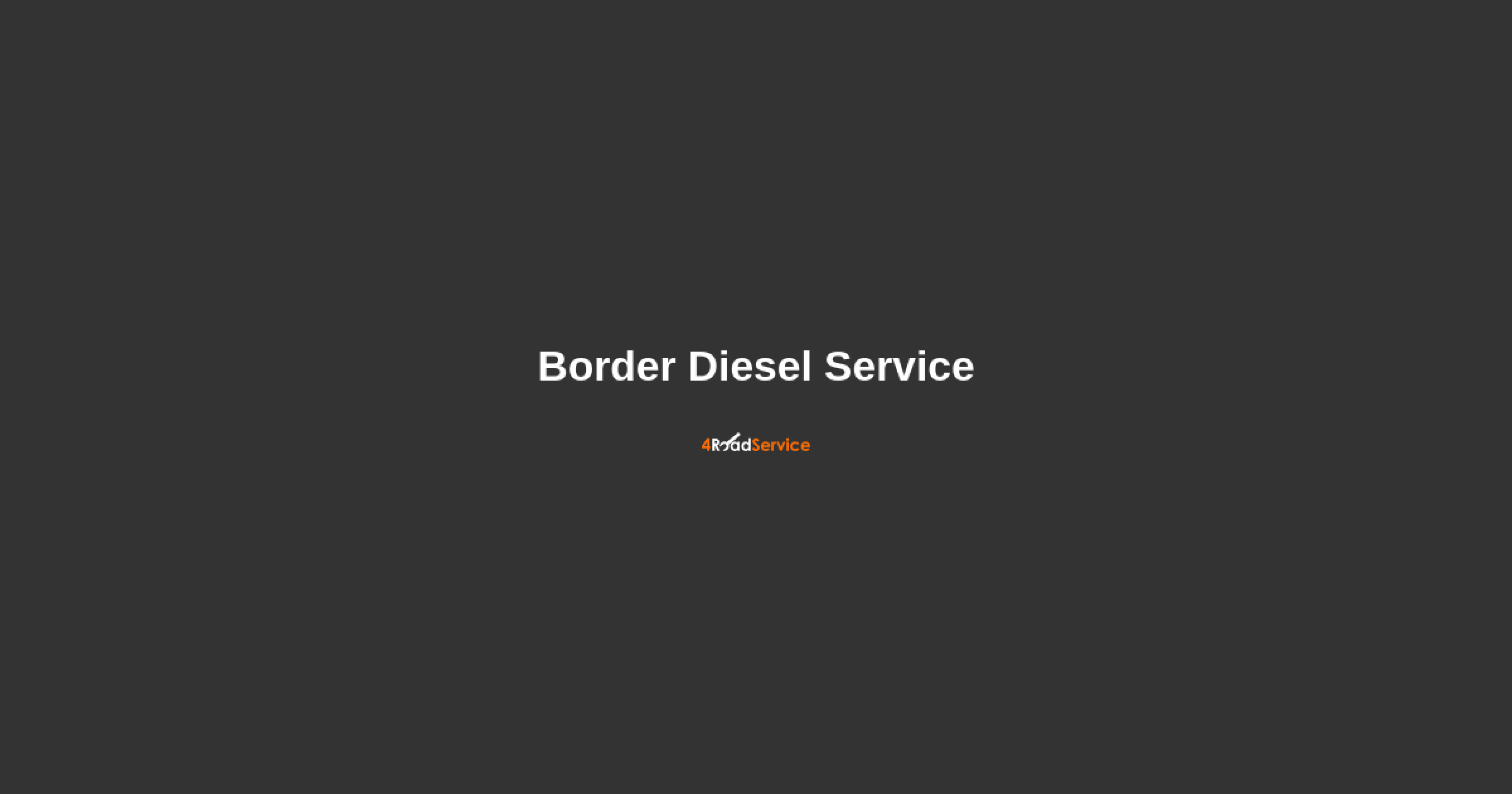 Border Diesel Service in Eagle Pass, TX ・ 4 Road Service