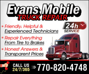 Evans Mobile Truck Repair Logo