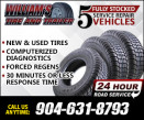 WILLIAMS TIRE AND TRUCK REPAIR logo