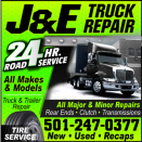 J & E Truck Repair logo