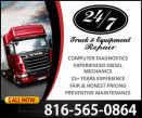 24/7 Truck & Equipment Repair logo