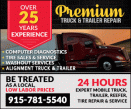 Premium Truck and Trailer Repair logo