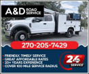 A & D ROADSIDE SERVICES - NEAR KUTTAWA SCALES logo