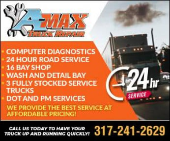 A-MAX TRACTOR & TRAILER REPAIR Logo