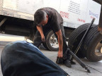 A photo of the AAA MOBILE TRUCK REPAIR service truck