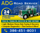 ADG ROAD SERVICE logo