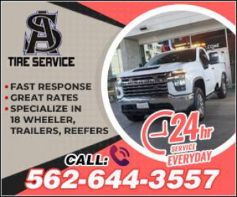 A'S TIRE SERVICE - MOBILE EMERGENCY REPAIR Logo
