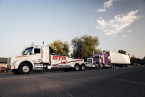 A photo of BAINS TOWING & RECOVERY LLC. in action.