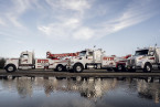 A photo of the BAINS TOWING & RECOVERY LLC. service truck