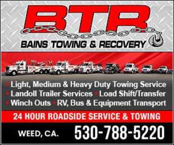 BAINS TOWING & RECOVERY LLC. Logo