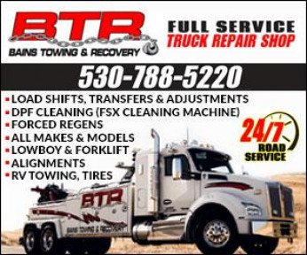 BAINS TOWING & RECOVERY LLC. Logo