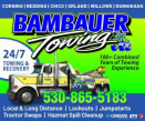 Bambauer Towing Service logo