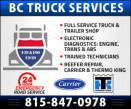 BC TRUCK SERVICES logo