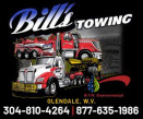BILL'S TOWING & RECOVERY logo