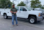 A photo of the BLACK SMOKE DIESEL REPAIR LLC. service truck