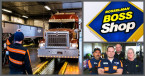 The workshop at BOSS TRUCK SHOP A photo of the workshop at BOSS TRUCK SHOP
