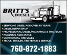 Britt's Diesel logo
