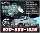 BRONCO TOWING logo