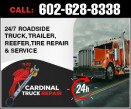 CARDINAL TRUCK  REPAIR logo