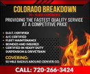 COLORADO BREAKDOWN logo