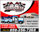 COMPLETE TOWING AND REPAIR logo