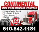 CONTINENTAL TRUCK TRAILER REPAIR logo