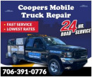 COOPERS MOBILE TRUCK REPAIR $80 Service Calls logo