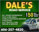 DALE'S 24 ROAD SERVICE logo