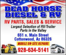 DEAD HORSE DIESEL AND RV logo