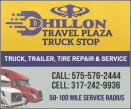 DHILLON TRAVEL PLAZA - TRUCK REPAIR logo