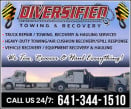 DIVERSIFIED TOWING AND RECOVERY, LLC logo
