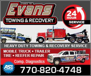 EVANS TOWING - RECOVERY & TRUCK ROADSIDE Logo