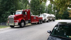 A photo of FRED'S TOWING and TRANSPORT in action.