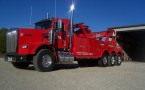 The FRED'S TOWING and TRANSPORT service vehicle A photo of the FRED'S TOWING and TRANSPORT service truck