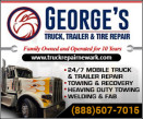 GEORGE'S TRUCK AND TIRE REPAIR - SHOP logo