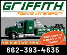 Griffith Towing and Transport logo