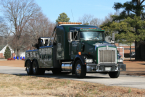 A photo of the workshop at Griffith Towing and Transport 