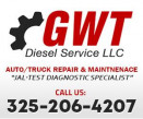 GWT DIESEL SERVICE logo
