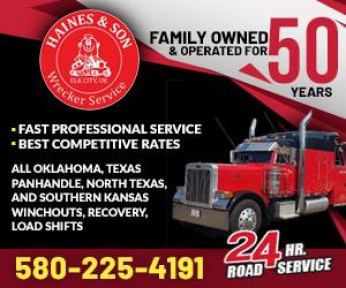 HAINES WRECKER SERVICE Logo