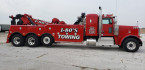 The I-80'S TOWING SERVICE & RECOVERY service vehicle A photo of the I-80'S TOWING SERVICE & RECOVERY service truck