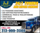 J&J TRUCK AND TRAILER REPAIR logo