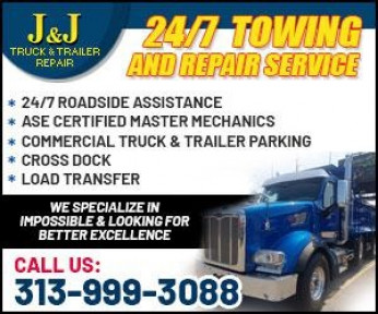 J&J TRUCK AND TRAILER REPAIR Logo
