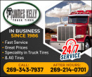 JAMES KELLY TRUCK TIRES logo