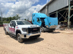 A photo of the JAX 24 MOBILE SEMI TRUCK REPAIR LLC service truck