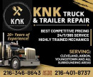 KNK Mobile Truck and Trailer Repair LLC logo