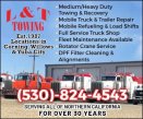 L & T TOWING & TRUCK SERVICE logo