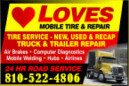 Loves 24 Hour Mobile Tire & Repair logo